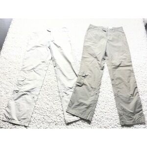 Columbia Women's Size 6 Cargo Hiking Outdoor Pants Lot Of 2 EUC